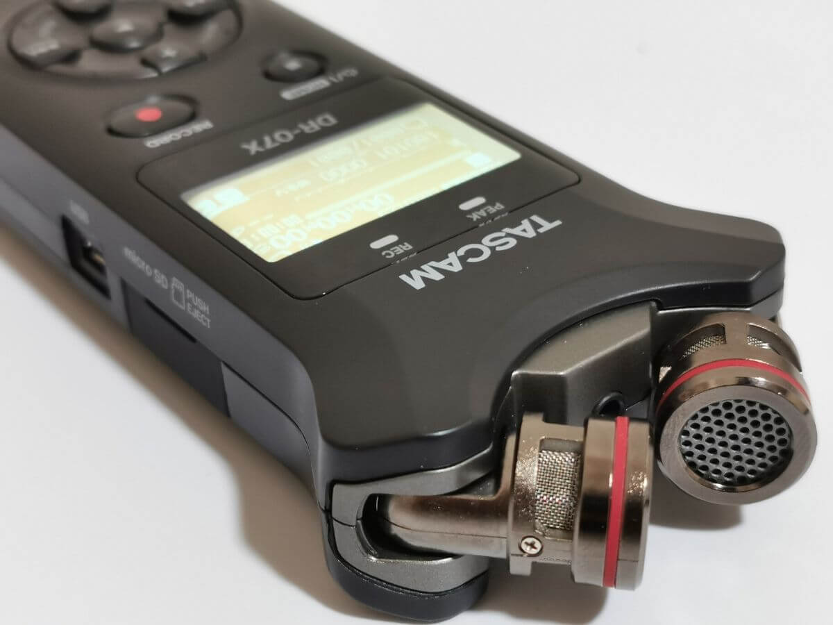 TASCAM DR-07X 【オーディオインターフェース,ハンディレコーダー】-